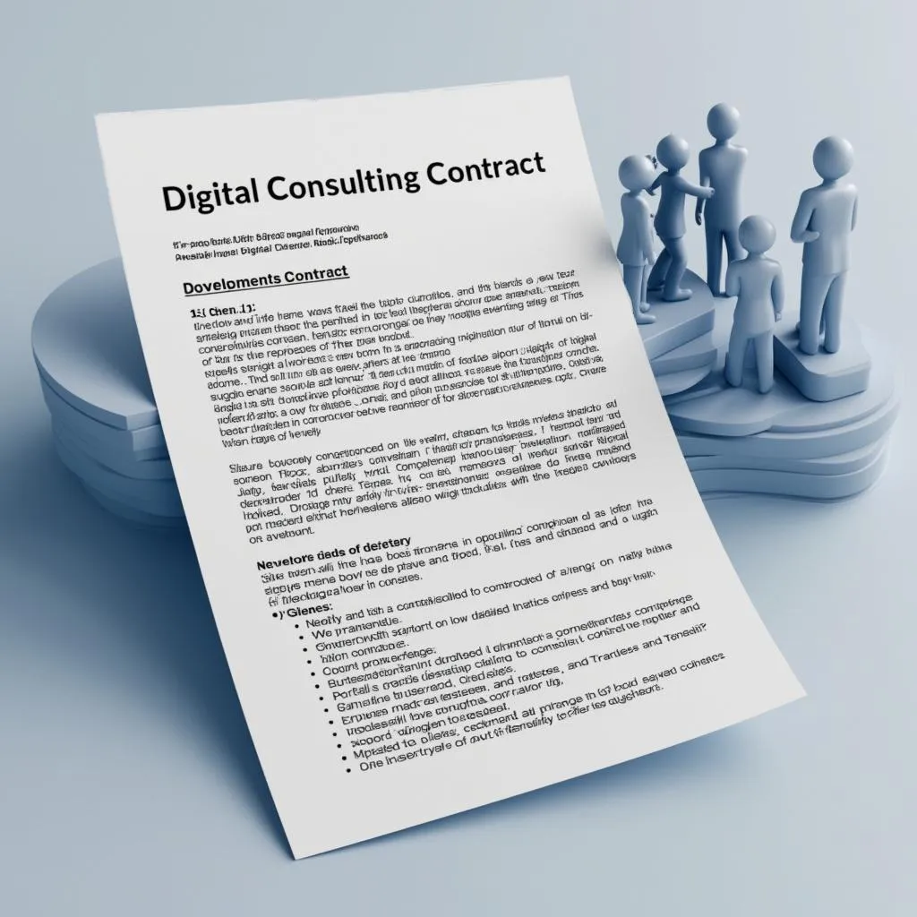 Plantilla de contrato para servicios de consultoría